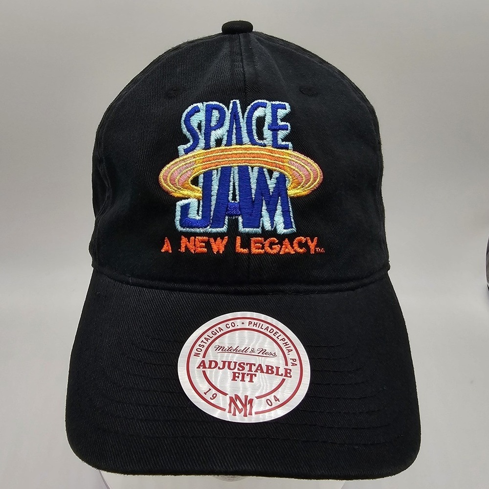 Mitchell & Ness x Space Jam A New Legacy Adjustable Hat/ Cap Black